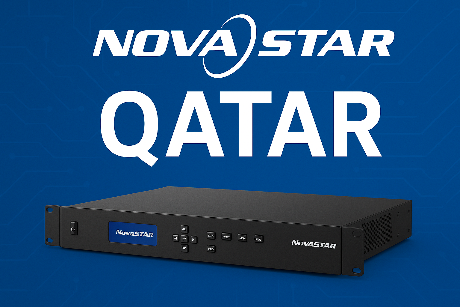 Nova Star LED Controller Qatar - LED Screen Qatar<br />
LED Display installation using Nova Star Qatar system<br />
Nova Star control system for LED video wall in Qatar<br />
Nova Star-powered indoor LED signage in Doha<br />
Nova Star Qatar video pro